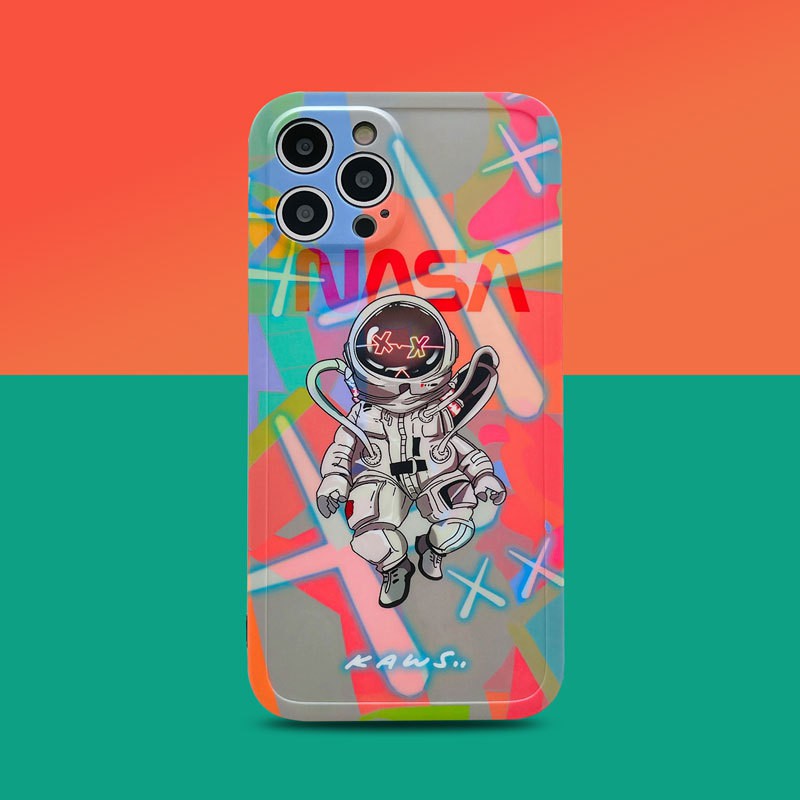 Ốp lưng iphone dẻo mềm TPU phi hành gia vũ trụ Nasa 7/7plus/8/8plus/x/xr/xs/11/12/pro/max/plus/pro/12promax/Xsmax