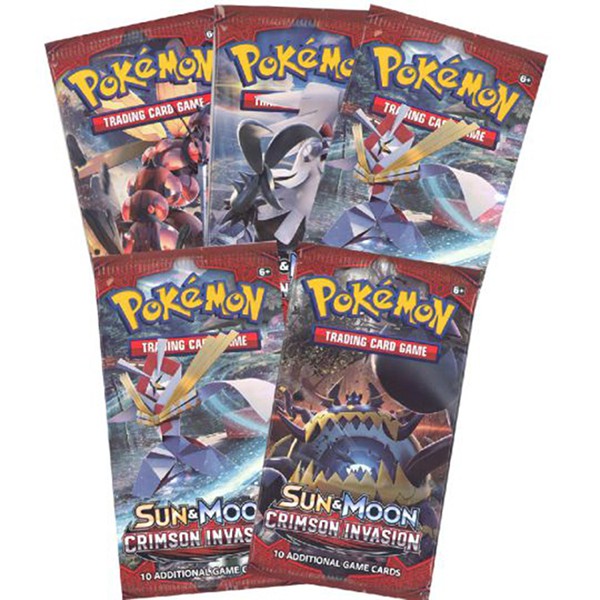 Bộ Thẻ Bài Pokemon 324 Thẻ Trading Card Game Pokémon Sun&Moon Crimson Invasion TCG Sưu Tập Cao Cấp