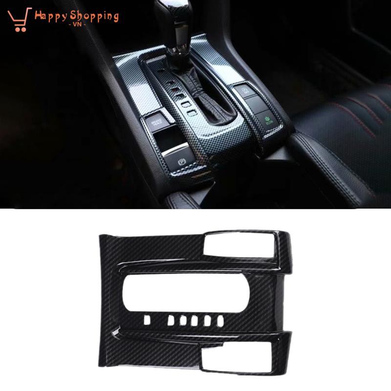 Ốp Bọc Trang Trí Bảng Điều Khiển Cần Số Xe Hơi Honda Civic 10th