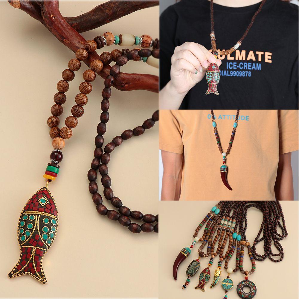 Vòng cổ Phong Cách Phật Giáo Nepal Thời Trang