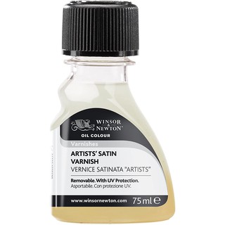 Véc-ni bảo vệ tranh sơn dầu 75ml hãng Winsor and Newton - artists' satin/gloss/matt varnish