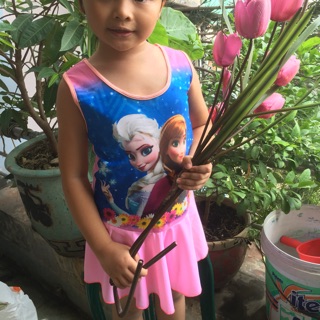 👙đồ bơi bé iu công chúa elesa anna cực xinh