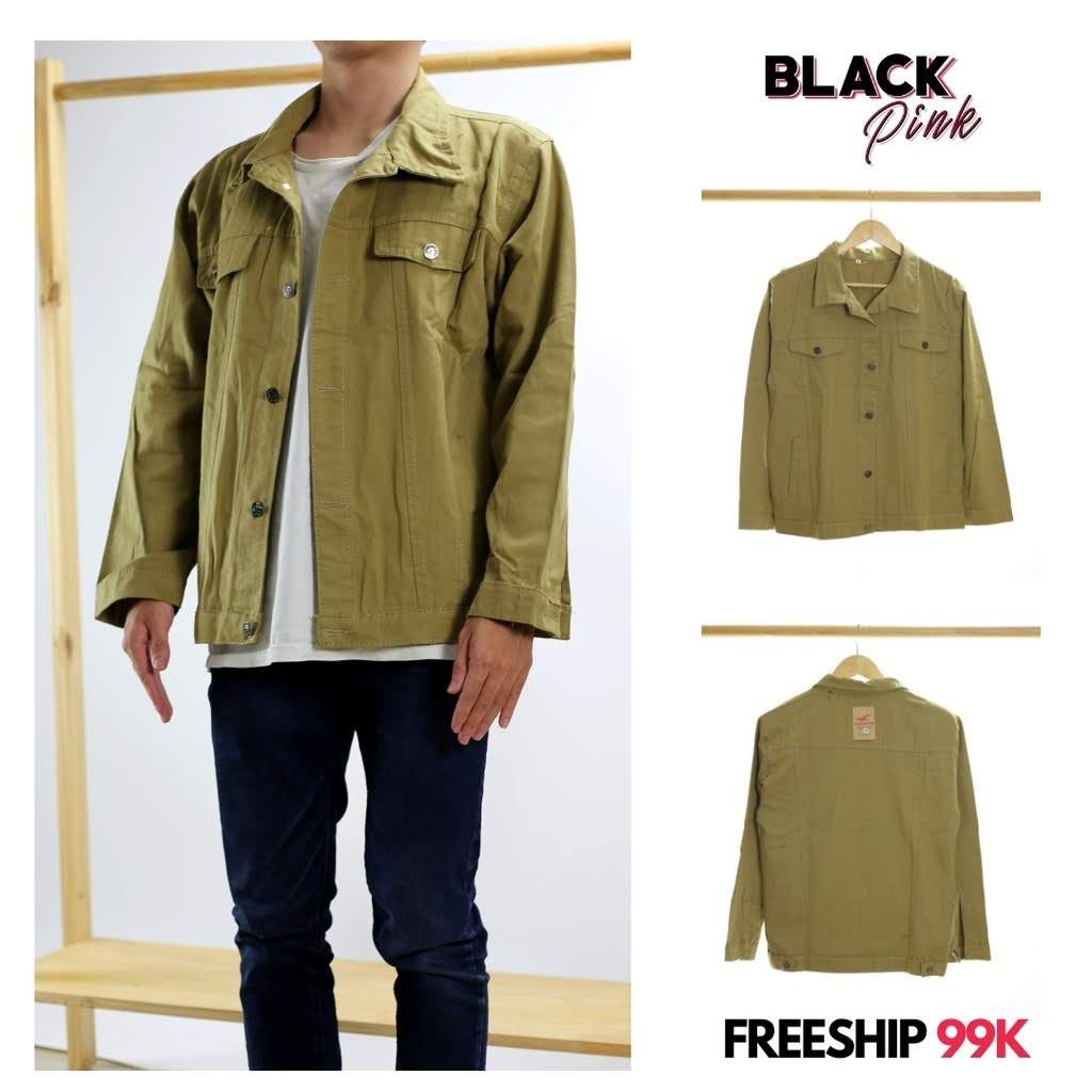 Áo khoác kaki Jeanphong cách Unisex Nam nự | BigBuy360 - bigbuy360.vn