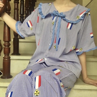 Đồ bộ lụa mặc nhà thoáng mát giá rẻ