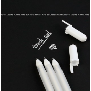 Bút gel trắng ngòi 0.8mm tiện dụng