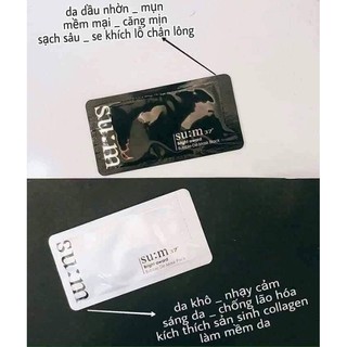 mask sum 37 mặt nạ sủi bọt thải độc