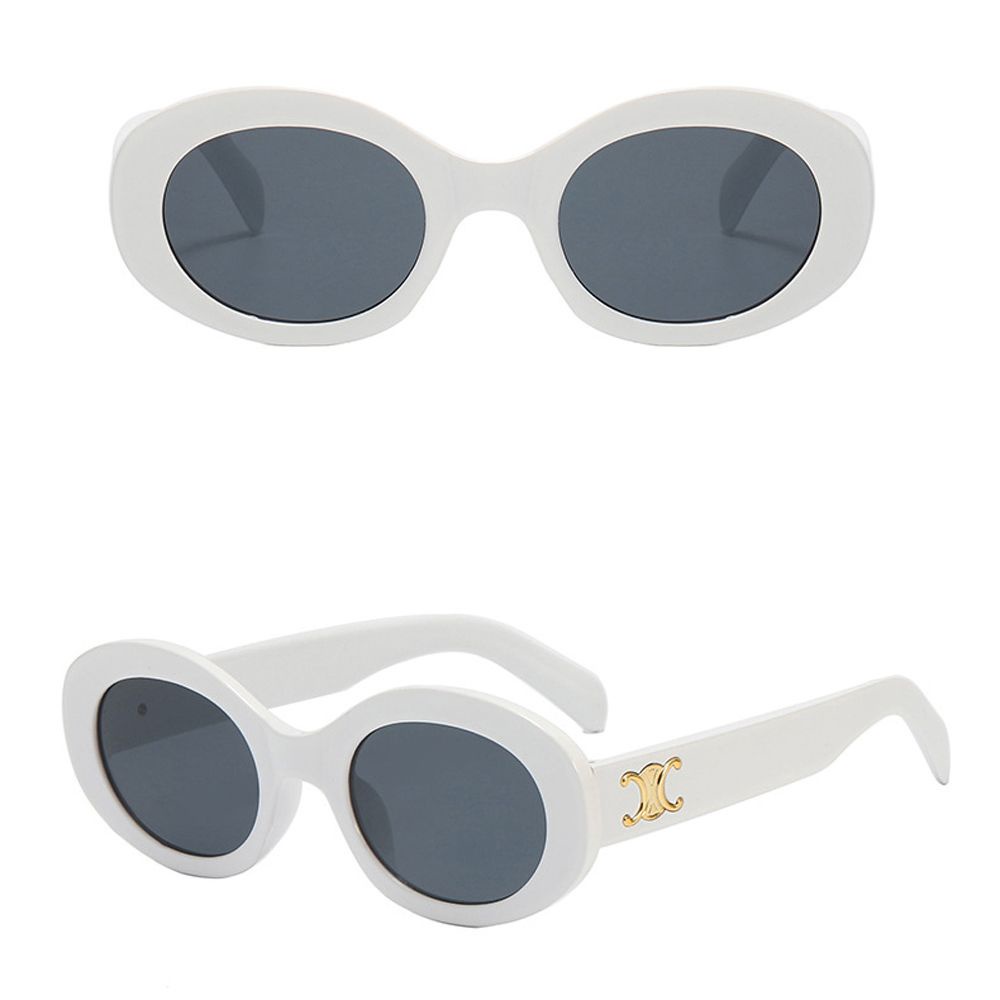 Kính mát gọng kim loại nhiều màu sắc phong cách Hàn Quốc cho nữ