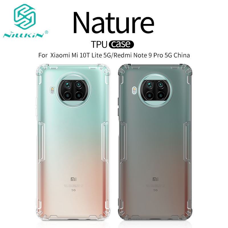 Ốp Điện Thoại Dẻo Trong Suốt NILLKIN Cho Điện Thoại Xiaomi Mi 10t Lite / Note 9 Pro 5g