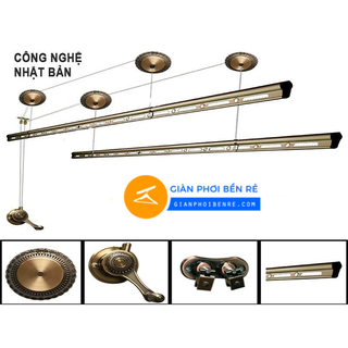 Giá sốc - giàn phơi nhập khẩu h009 chính hãng+siêu bền