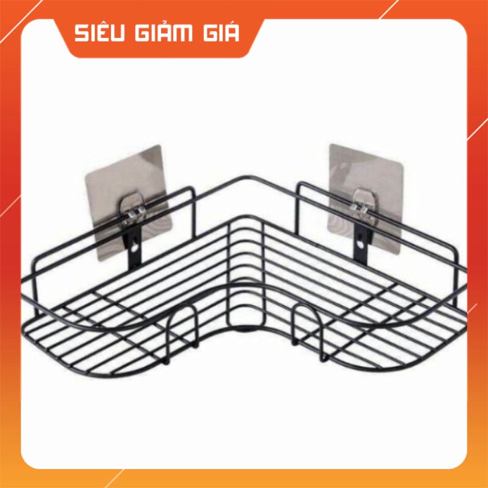 KỆ SẮT DÁN GÓC TƯỜNG GÓC VUÔNG CÁCH ĐIỆU [1 CÁI] | BigBuy360 - bigbuy360.vn