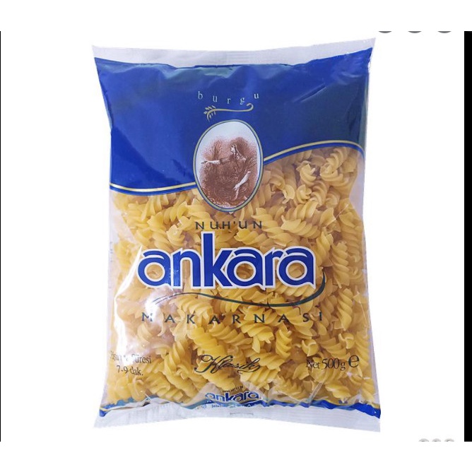 Nui xoắn Nutri Garden Fusilli Ankara 500g