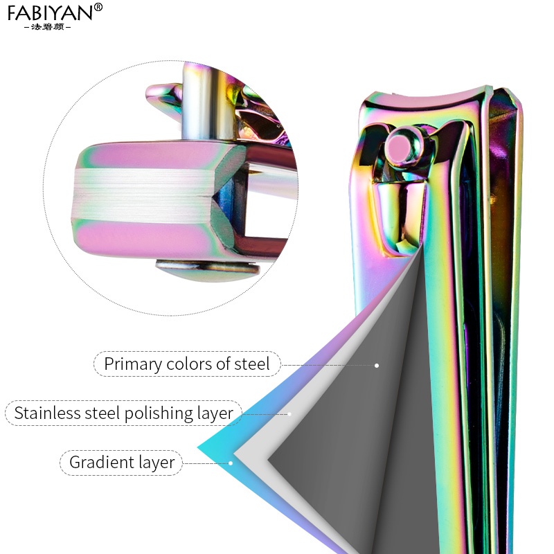 Bấm móng tay thép không gỉ chất lượng cao FABIYAN