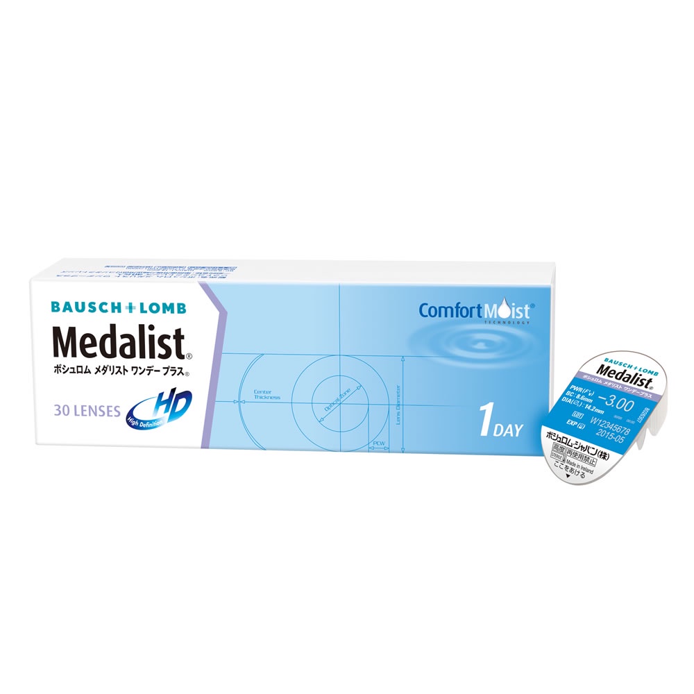 Kính Áp Tròng 1 ngày Bausch + Lomb Medalist 1 Day 30 pack