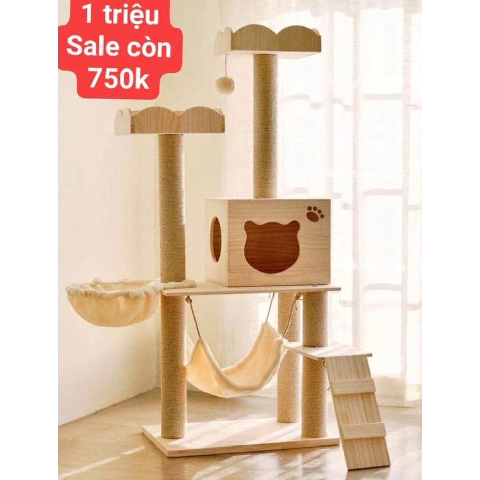 Catree nhà cây mèo sale 750