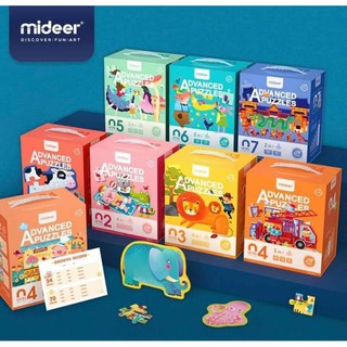 [Hàng chính hãng] Ghép hình puzzle Mideer nhiều level 7in1