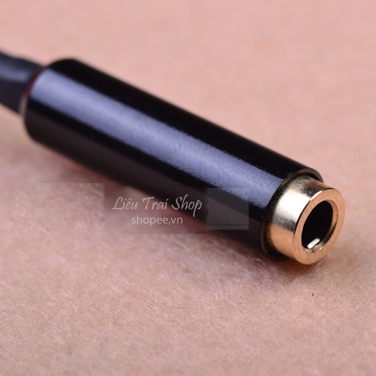 Cáp nối dài tai nghe 3.5mm 4 vòng cáp 3.5mm kéo dài tai nghe 1.2 mét