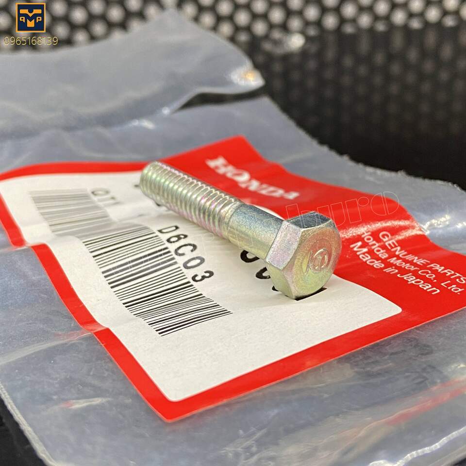 Ốc 6 li mạ kẽm, dài 30mm