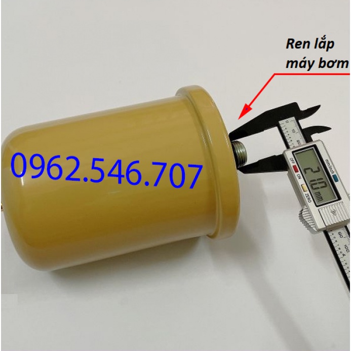 Bình tăng áp máy bơm màu xanh màu nâu hoặc màu đen