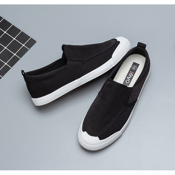 [XẢ KHO, LẺ SIZE] Giày lười nam - Slip on nam vải - Mã A1109 | BigBuy360 - bigbuy360.vn