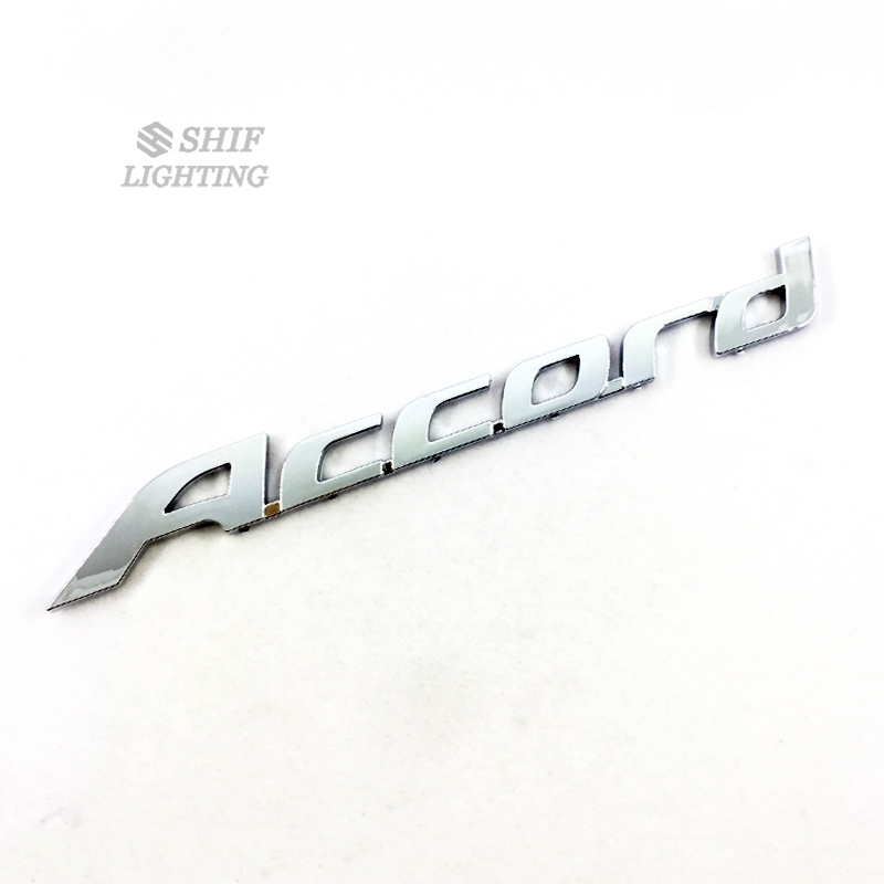 1 x ABS Accord Chữ Logo Ô Tô Tự Động Cốp Xe Nắp Quốc Huy Huy Hiệu Miếng Dán Decal Cho Xe Honda ACCOR