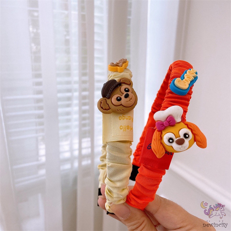 Băng Đô Họa Tiết Hoạt Hình Phong Cách Hàn Quốc Cho Bé Gái