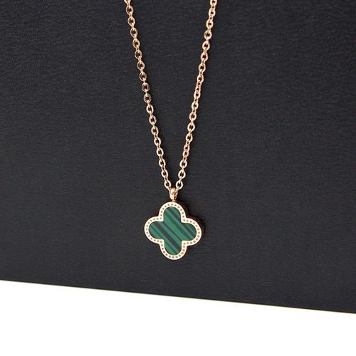 Dây Chuyền 2 Mặt Xanh Và Đen Titan Ko Rỉ TT 3222