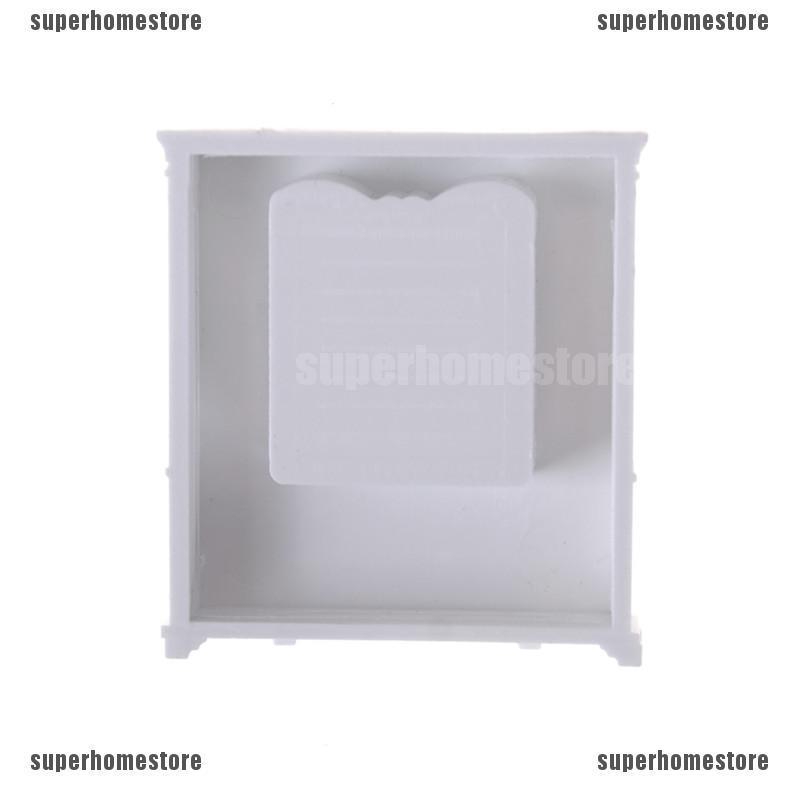 Mô Hình Kệ Sách / Nội Thất Màu Vàng Dùng Trang Trí Nhà Búp Bê