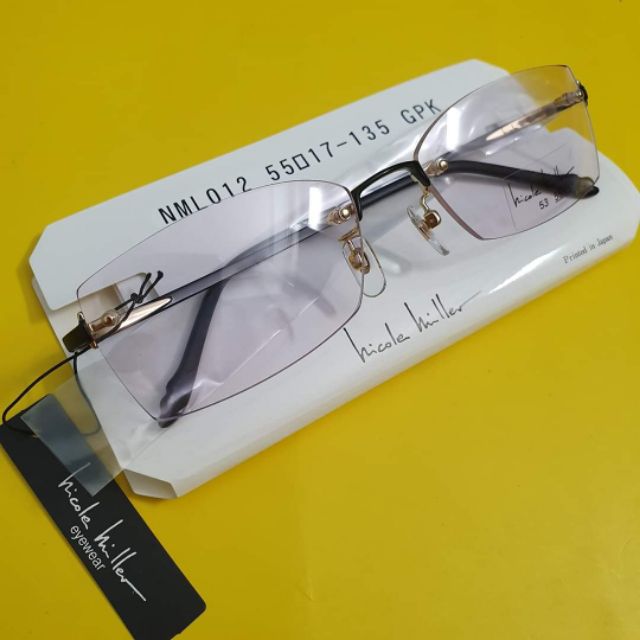 Kính mắt trong 0 độ HOYA Nicole Miller