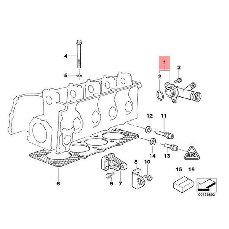 Phụ Tùng Xe Hơi Bmw 316 E36 1.9 98-00 Xdvn 11531739208