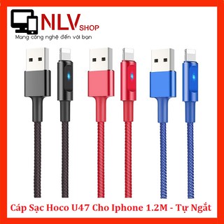 Cáp Sạc Cho Iphone U47 Tự Ngắt Khi Đầy - BH 3 Tháng (1 Đổi 1)