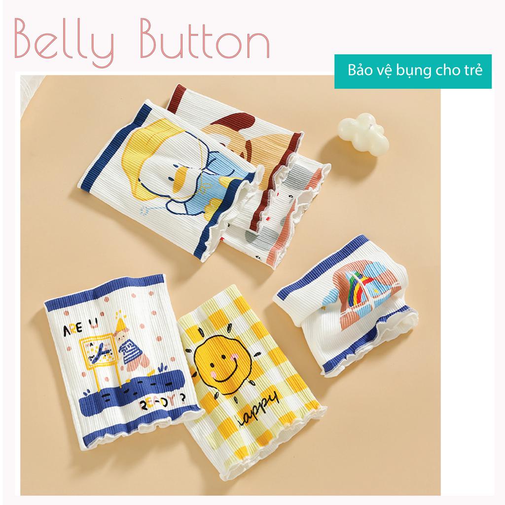 Đai nịt quấn bụng cho trẻ sơ sinh chất liệu cotton giữ ấm bụng cho bé sơ sinh