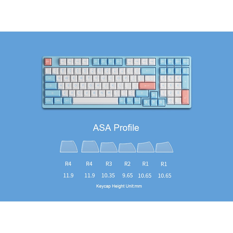 Bàn phím AKKO 3098B Multi-modes Doll of the Princess