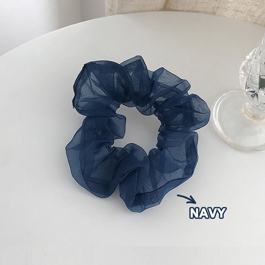 Cột tóc vải Scrunchies Trơn CT57