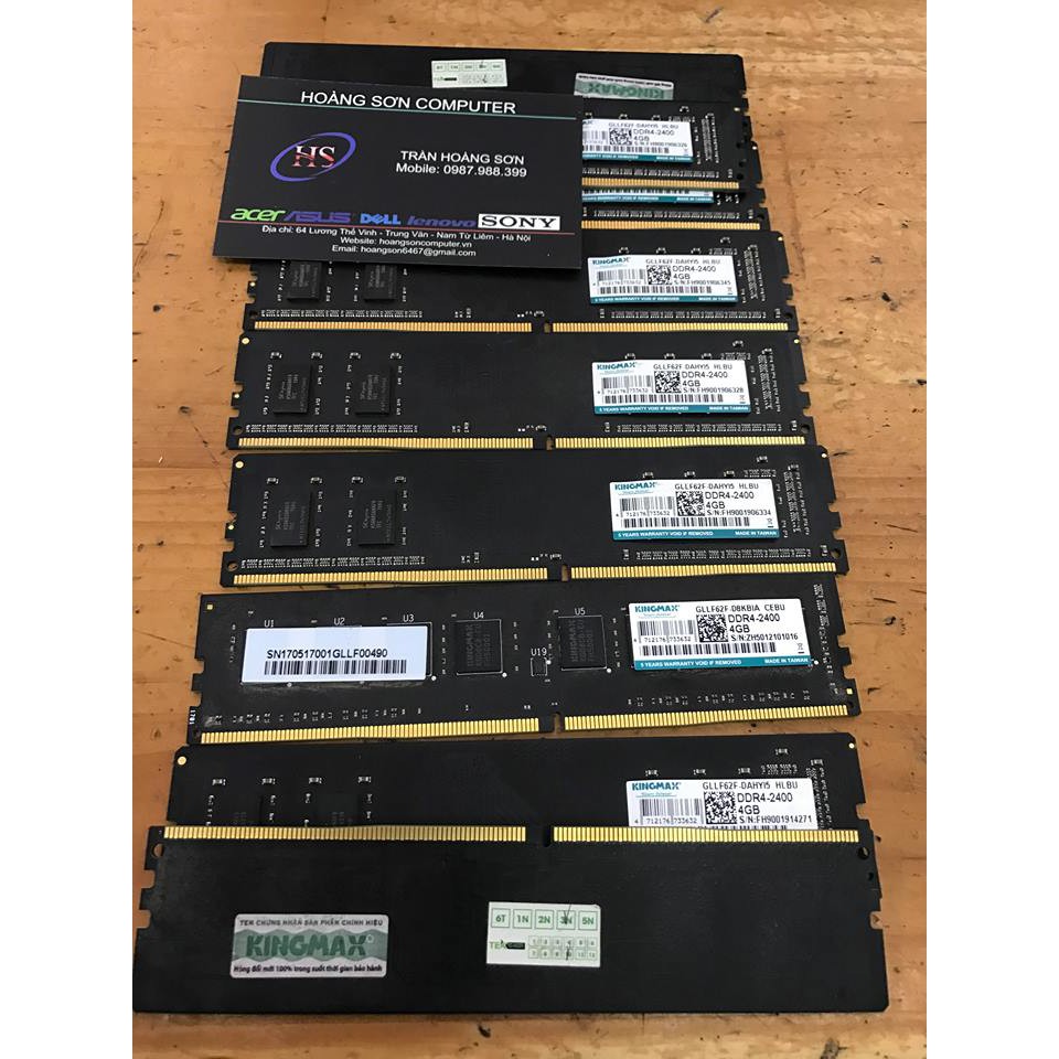 Ram Kingmax DDR4 4G bus 2133/2400 ram4g 2400 2