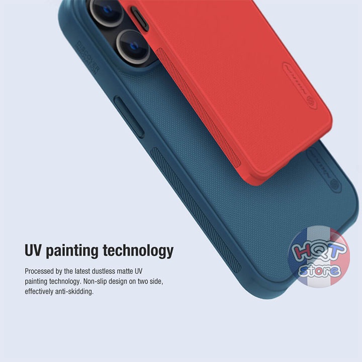 Ốp lưng Nillkin Frosted Shield Pro cho IP 14 Pro Max / 14 Pro