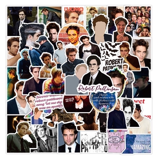 Y&P| Bộ 50 nhãn dán họa tiết hoạt hình Robert Pattinson