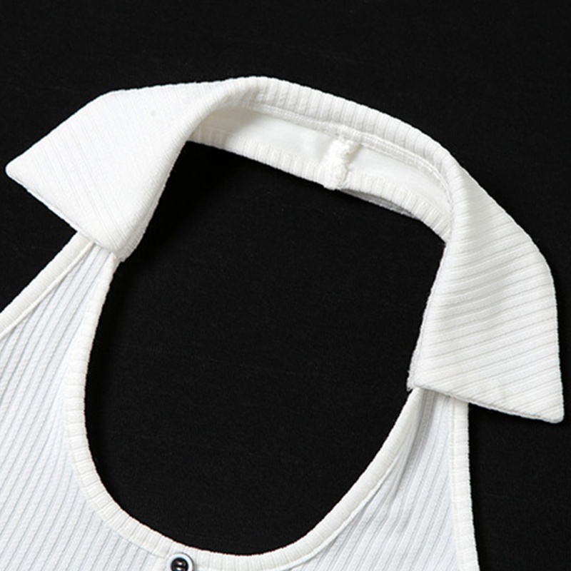 Áo Croptop Dệt Kim Hai Dây Cổ Chữ U Hở Lưng Dáng Ôm Thêu Họa Tiết Quyến Rũ Cho Nữ