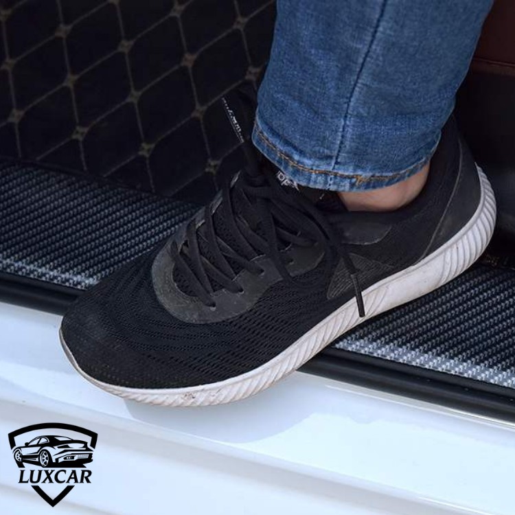 Nẹp dán cao su da vân carbon cao cấp LUXCAR chống trầy xước,làm đẹp xe ô tô | BigBuy360 - bigbuy360.vn