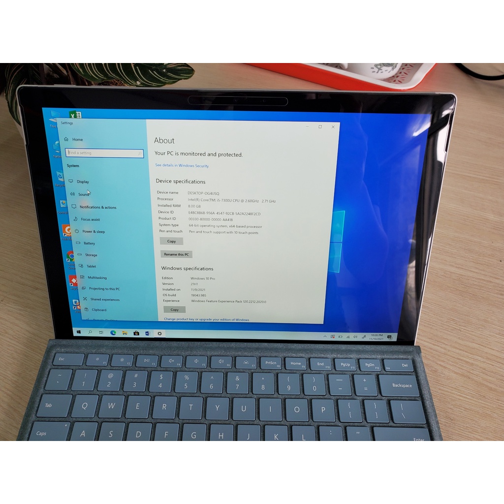 Máy Laptop hiệu Microsoft Surface Pro 5 SSD 128GB/ intel Core i5/ 4GB Ram Win 10 Pro | BigBuy360 - bigbuy360.vn