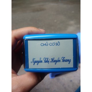 Khắc dấu chức danh.