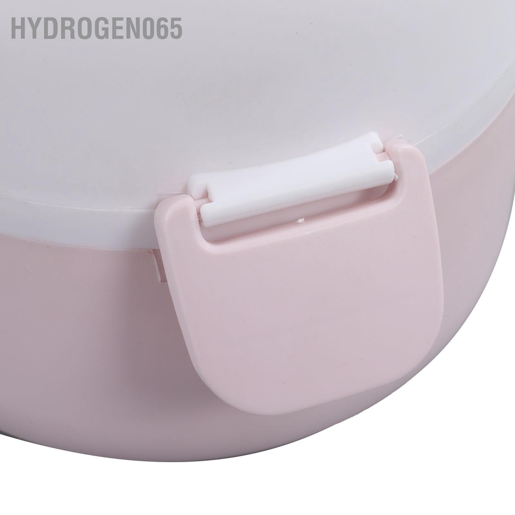 Hộp cơm hâm nóng điện 2 lớp di động bento lưu trữ thực phẩm giữ ấm 220V EU Plug Hydrogen065