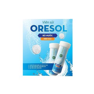 Viên Sủi ORESOL Bù Nước Và Điện Giải ( hôp 10 viên)