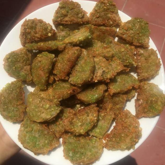 Cốm dẹp xanh làm chả,chiên tôm,làm bánh, nấu xôi,kem...