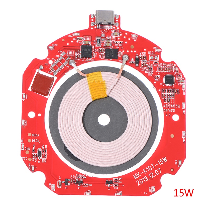 Đế Sạc Nhanh Không Dây Qi 15W