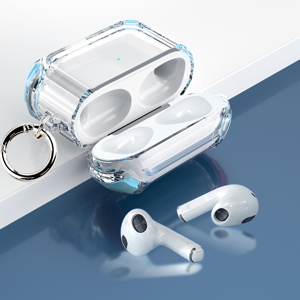 Vỏ Bảo Vệ Hộp Sạc Tai Nghe compatible AirPods 2 / 3 Pro / 3 Họa Tiết Hoạt Hình Dễ Thương Chống Sốc Thời Trang 2021