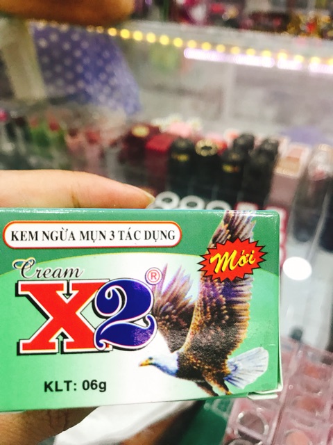 Kem ngừa mụn 3 tác dụng X2