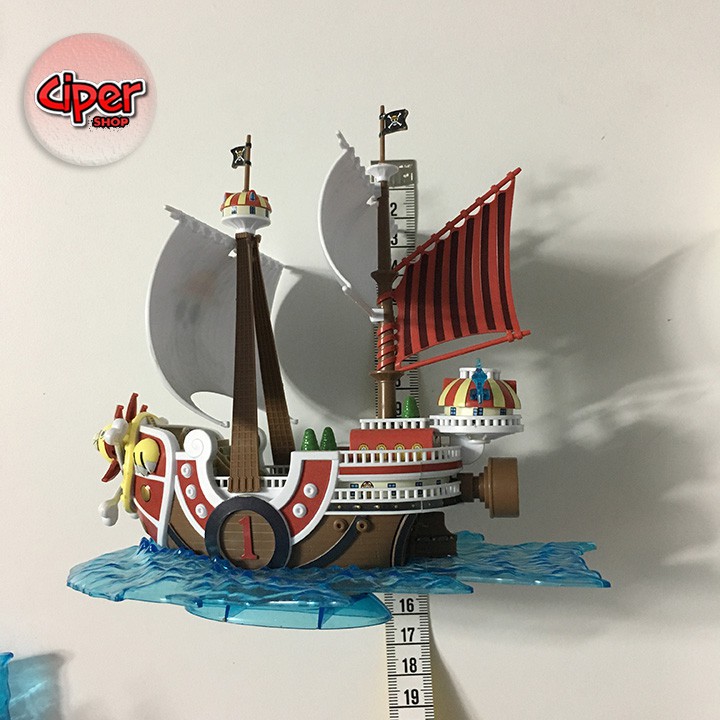 Loại 16cm - Mô hình thuyền tàu Thousand Sunny mũ rơm luffy one piêc thuyền sunny