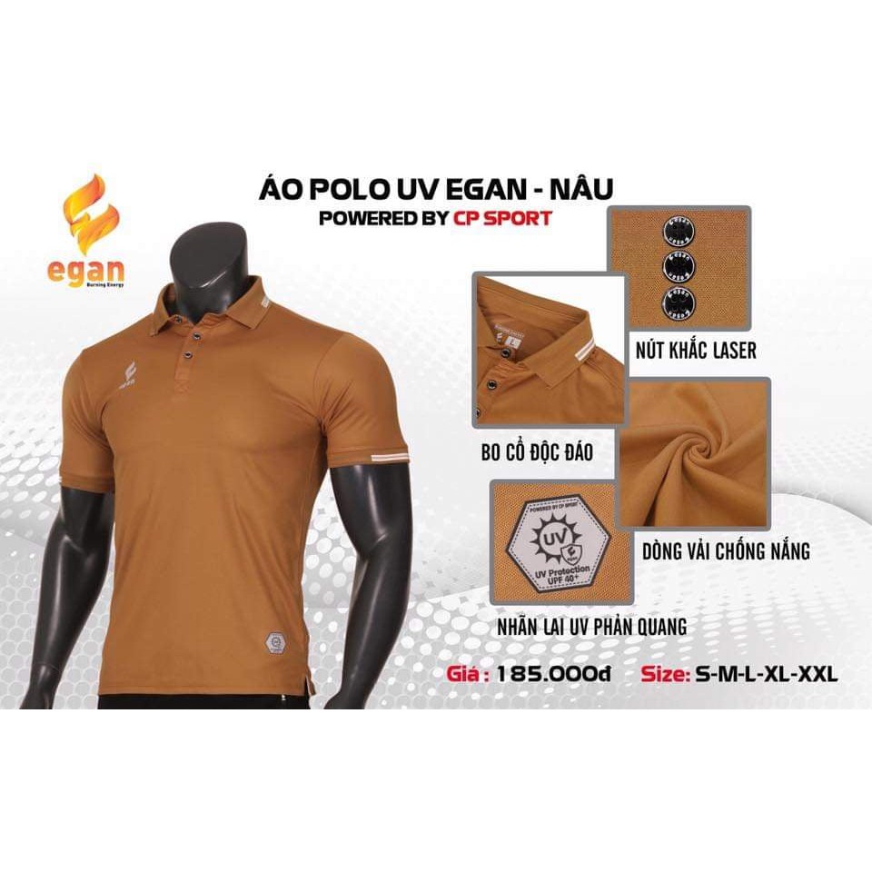 Áo thun POLO UV Egan chống nắng | BigBuy360 - bigbuy360.vn