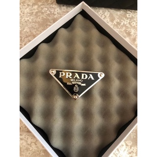 [HÌNH TỰ CHỤP] kẹp tóc prada thương hiệu sang chảnh