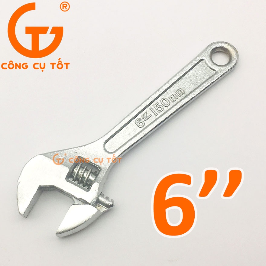 Mỏ lết trắng 6 inch 150mm